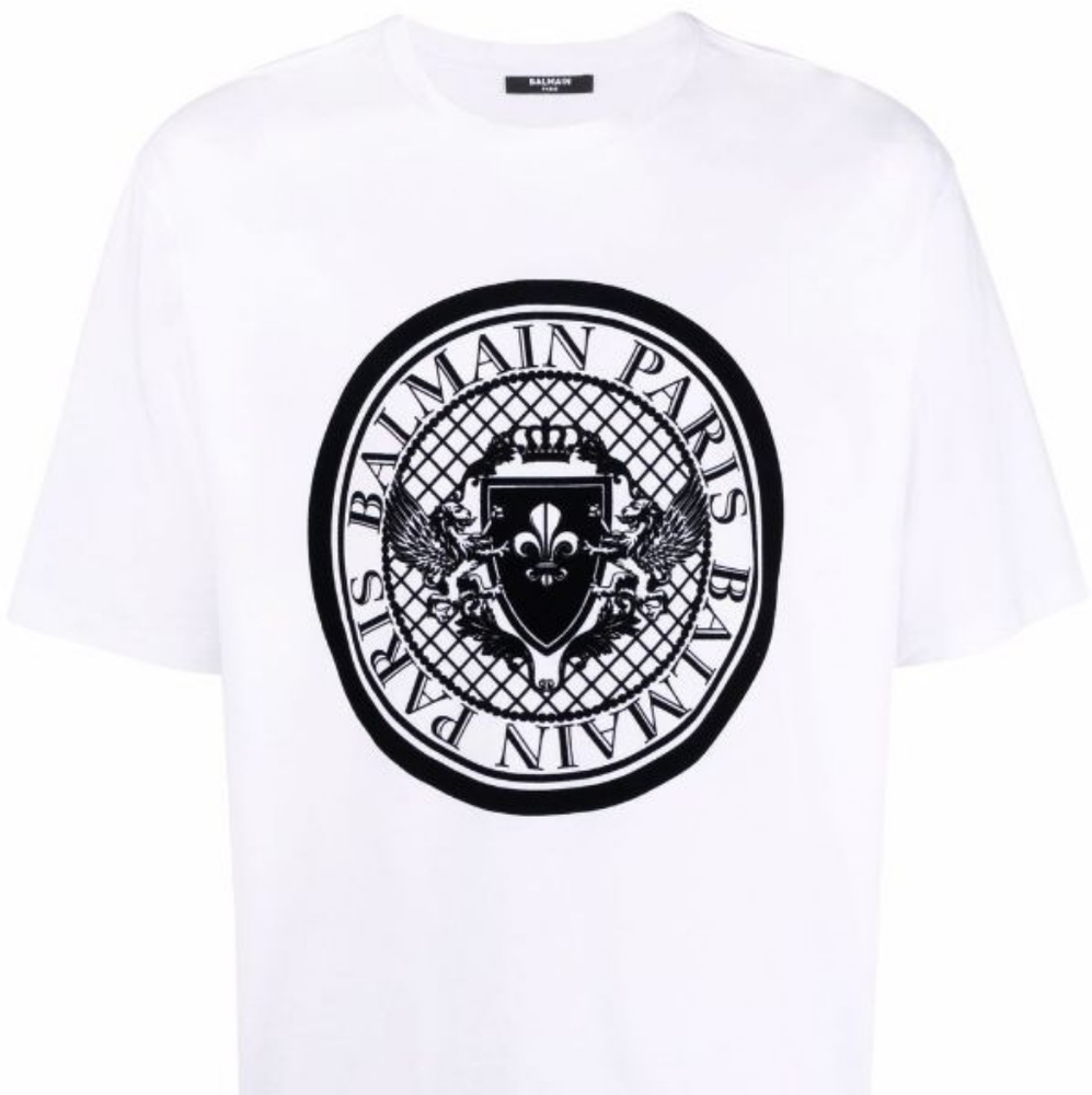 Balmain Logo Print T-Shirt